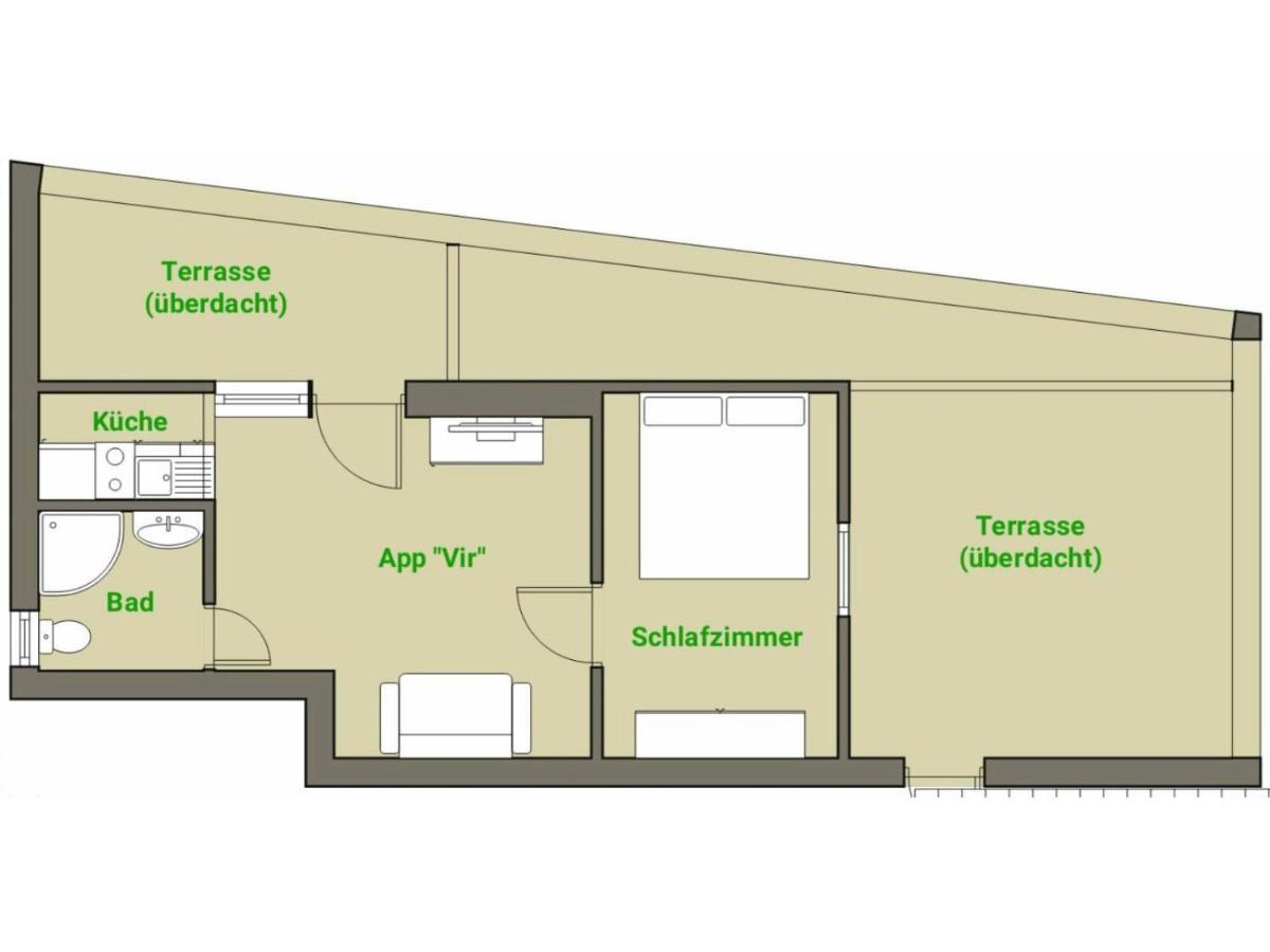 Blue Sea Vir Apartments ภายนอก รูปภาพ